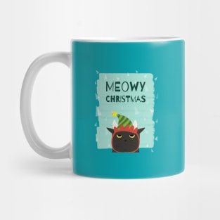 meowy christmas Mug